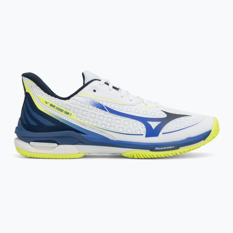 Кросівки тенісні Mizuno Wave Exceed Tour 7 CCwhite/dazzling blue/lightning 2