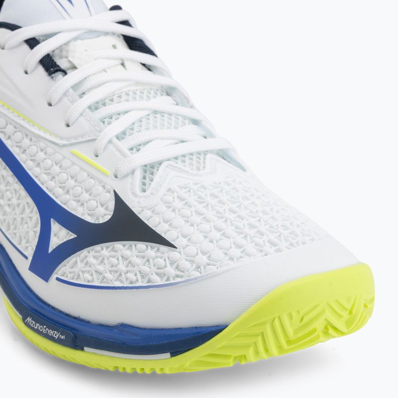 Кросівки тенісні Mizuno Wave Exceed Tour 7 CCwhite/dazzling blue/lightning 7