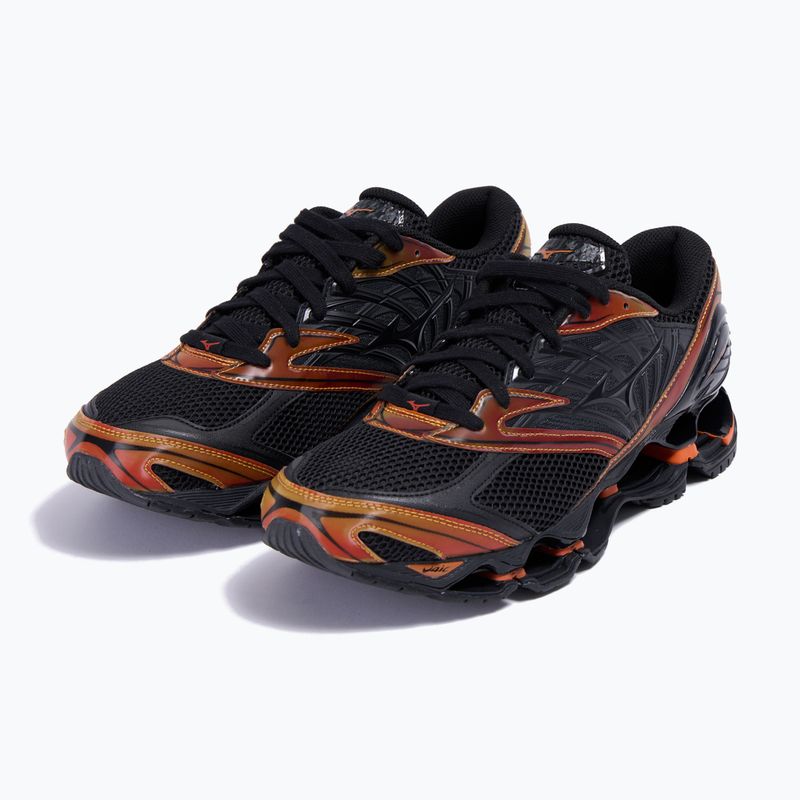 Кросівки Mizuno Wave Prophecy LS black sand/black/autumn sunset 2
