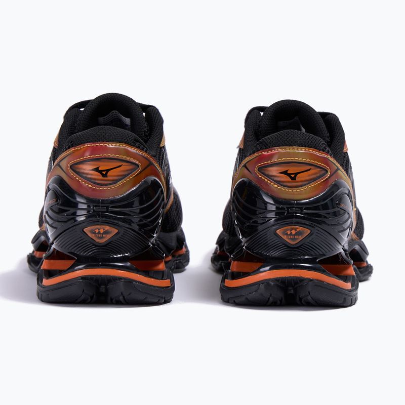 Кросівки Mizuno Wave Prophecy LS black sand/black/autumn sunset 4