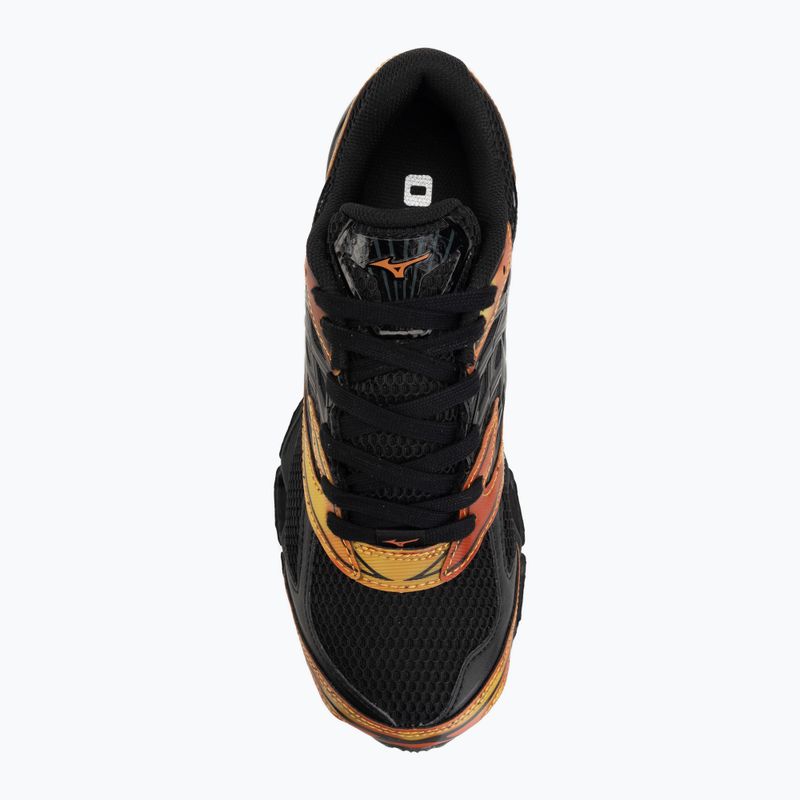 Кросівки Mizuno Wave Prophecy LS black sand/black/autumn sunset 5