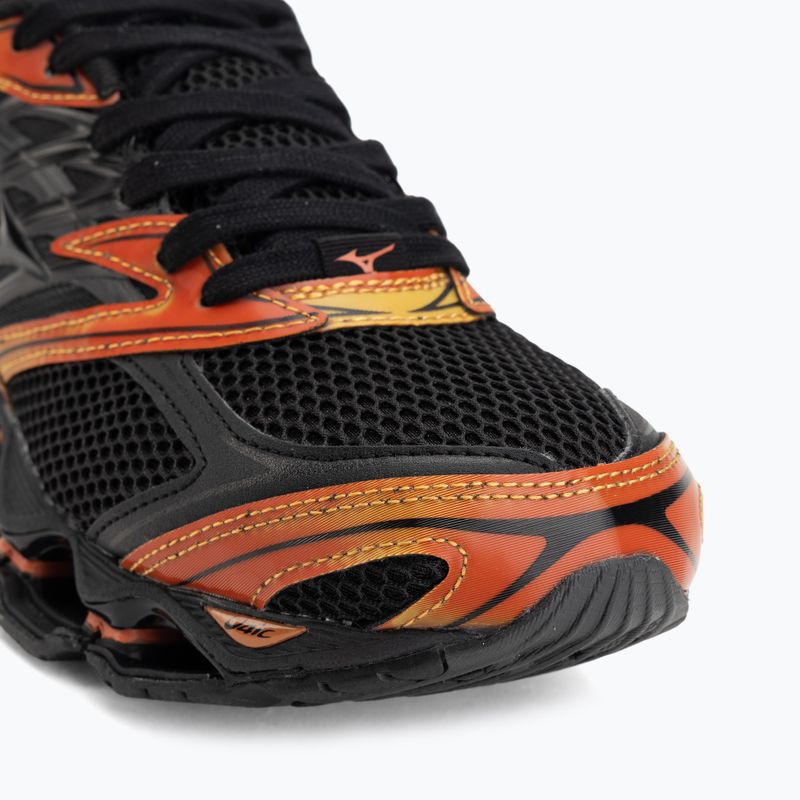 Кросівки Mizuno Wave Prophecy LS black sand/black/autumn sunset 7