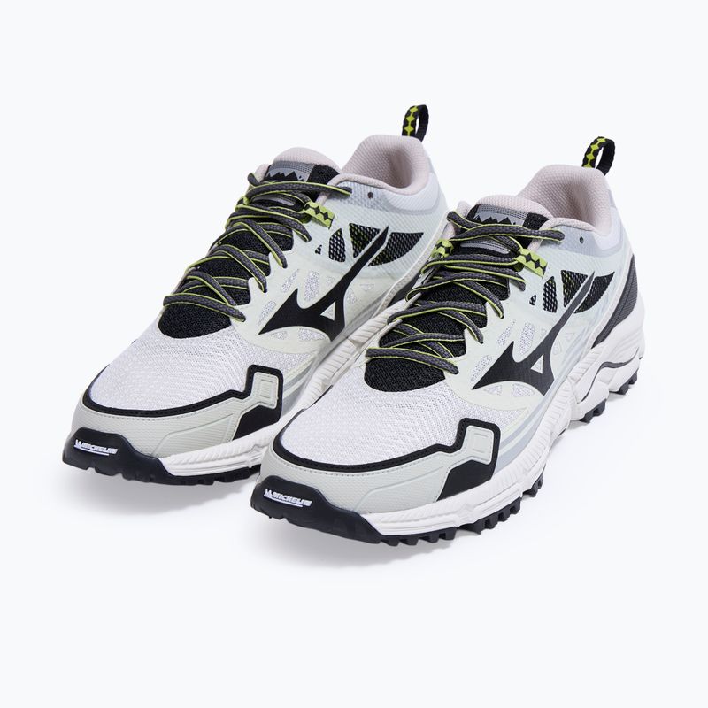 Кросівки Mizuno Wave Daichi LS gf white/black/daiquiri green 2
