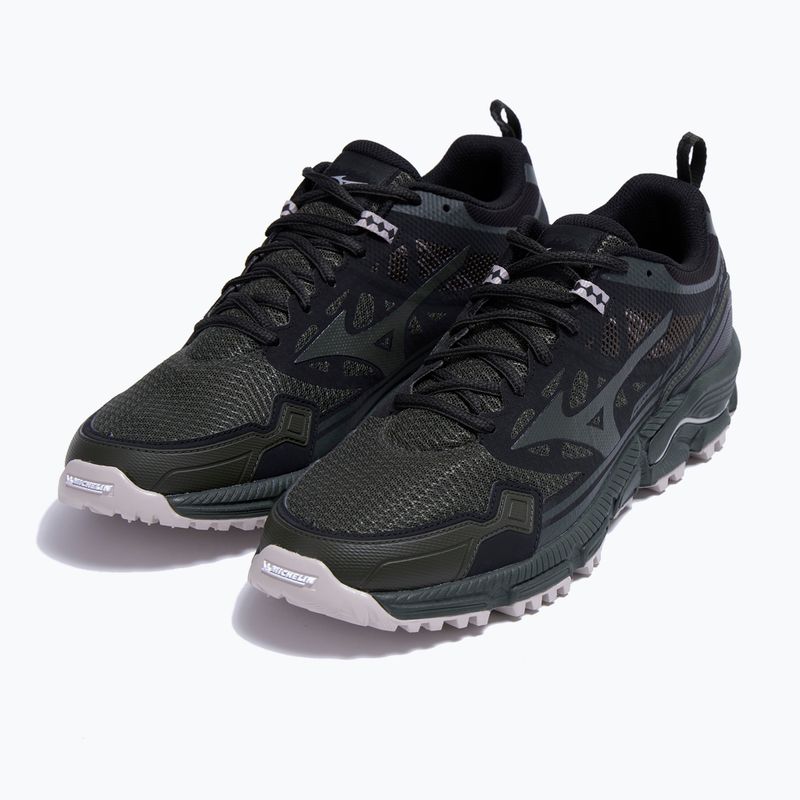 Кросівки Mizuno Wave Daichi LS forest night/black/silver birch 9