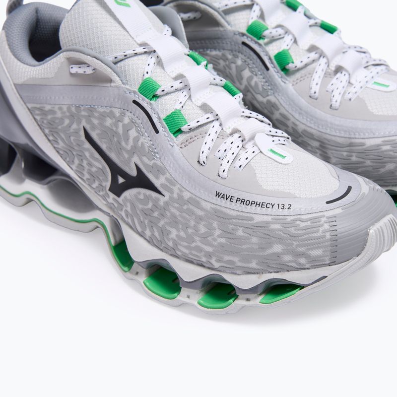 Кросівки Mizuno Wave Prophecy 13.2 harbor mist/black/vibrant green 5