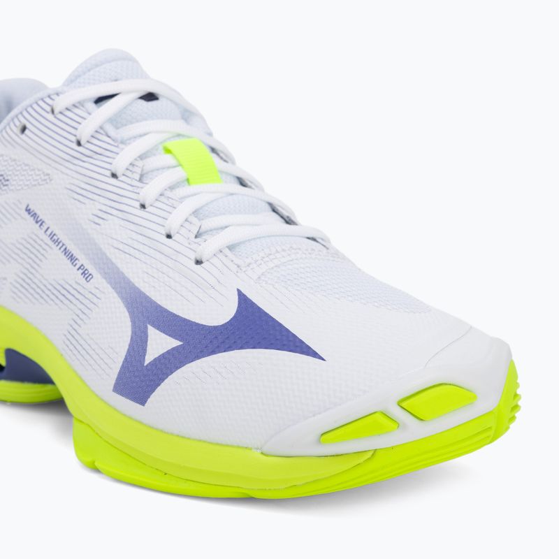 Кросівки волейбольні Mizuno Wave Lightning Pro white/lighting yellow/dazzling blue 7