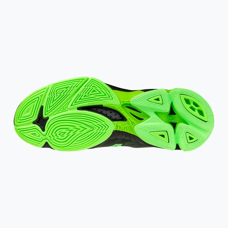 Кросівки волейбольні Mizuno Wave Lightning Pro black/gloving apple/mandarin orange 9