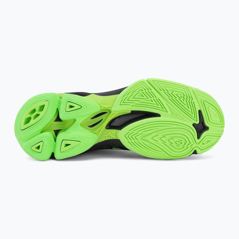 Кросівки волейбольні Mizuno Wave Lightning Pro black/gloving apple/mandarin orange 4