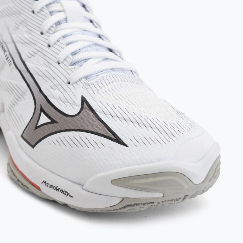 Кросівки волейбольні Mizuno Wave Lightning Elite Mid white/black/fiery red 7