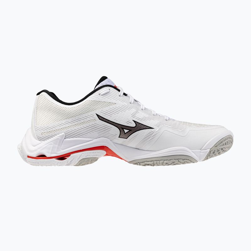 Кросівки волейбольні Mizuno Wave Lightning Elite white/black/fiery red 2