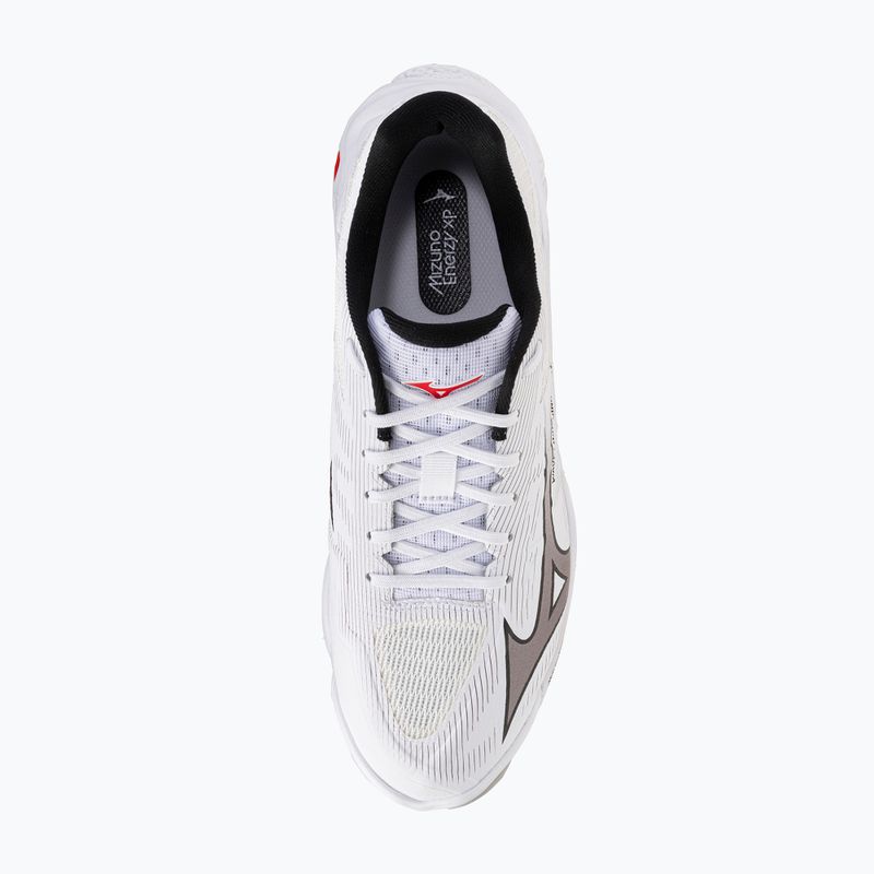 Кросівки волейбольні Mizuno Wave Lightning Elite white/black/fiery red 5
