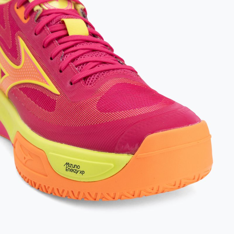 Кросівки волейбольні Mizuno Neo Jump pink tetra/fortune yellow/light 7