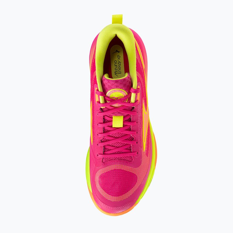 Кросівки волейбольні Mizuno Neo Jump pink tetra/fortune yellow/light 4