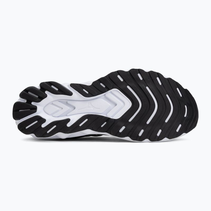 Кросівки для бігу чоловічі Mizuno Wave Skyrise 7 black/white/iron gate 4