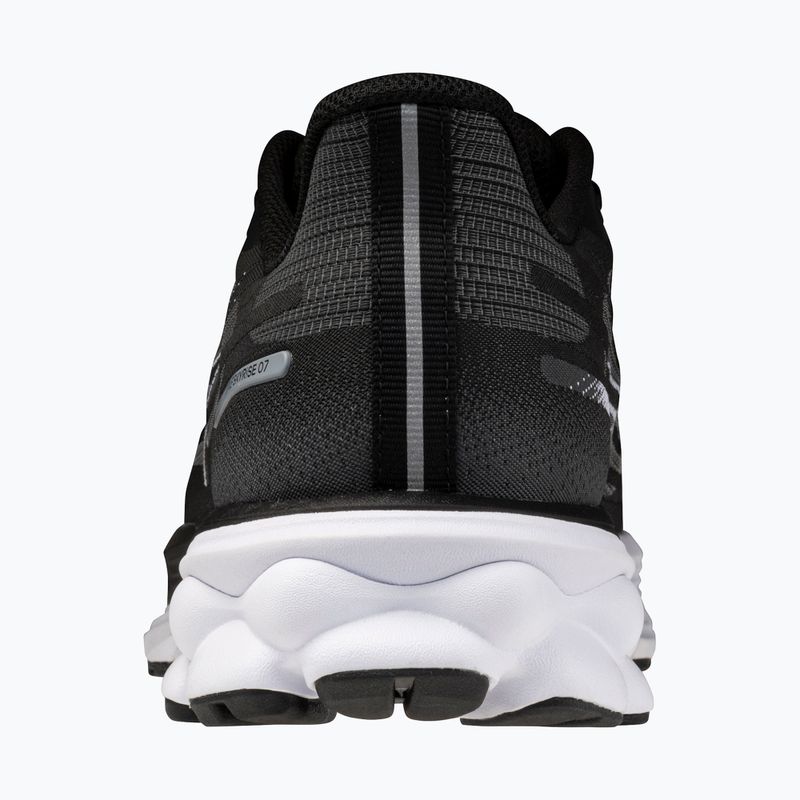 Кросівки для бігу чоловічі Mizuno Wave Skyrise 7 black/white/iron gate 3