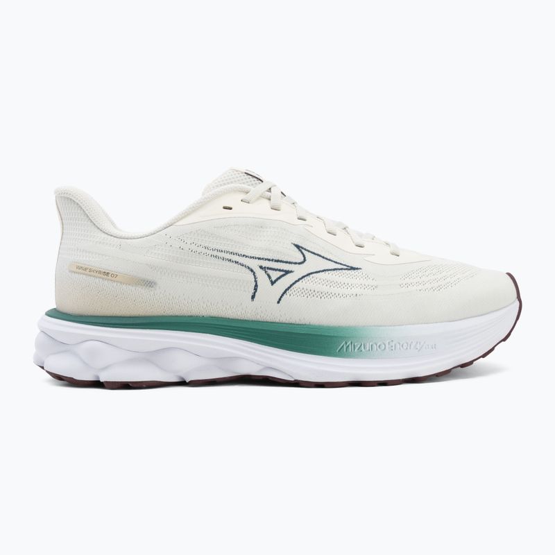 Кросівки для бігу чоловічі Mizuno Wave Skyrise 7 snow white/north sea/summer sand 2