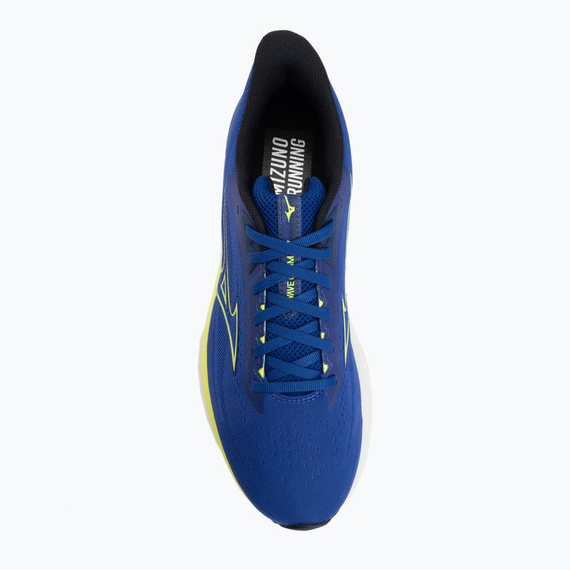 Кросівки для бігу чоловічі Mizuno Wave Ultima 17 surf the web/lightning yellow 5