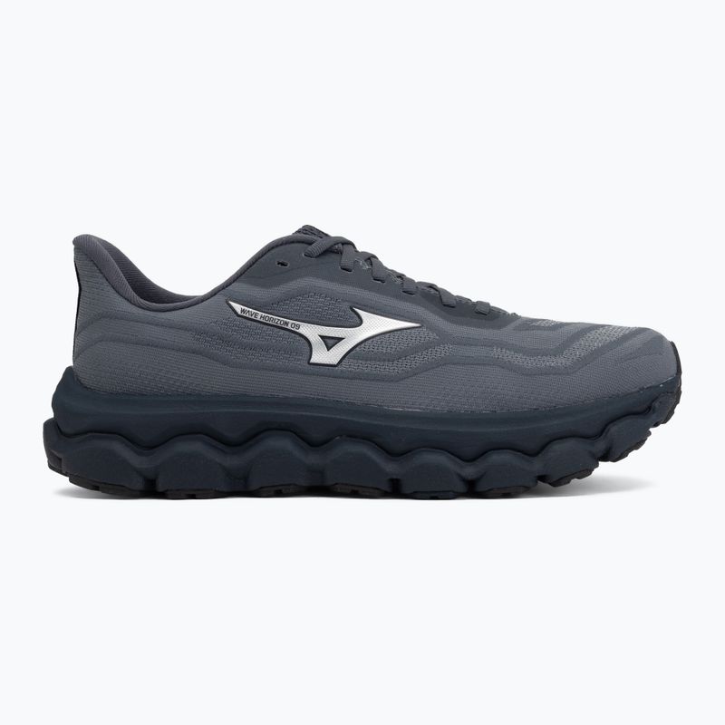 Кросівки для бігу чоловічі Mizuno Wave Horizon 9 india ink/galaxy silver/black 2
