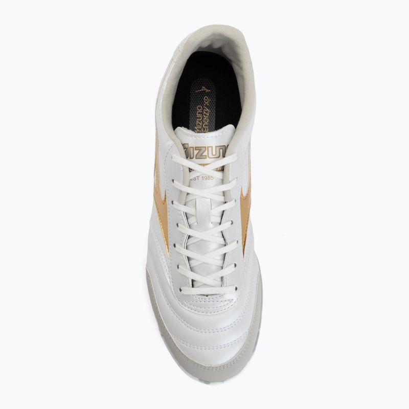 Кросівки футбольні Mizuno Morelia Sala Pro TF white/football gold/galaxy silver 5