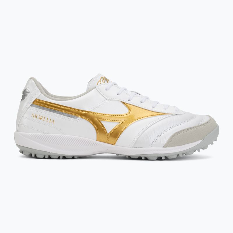 Кросівки футбольні Mizuno Morelia Sala Elite TF white/football gold/galaxy silver 2