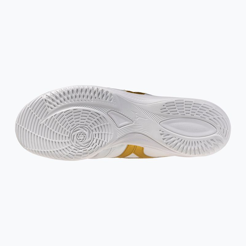 Кросівки футбольні Mizuno Morelia Sala Elite IN white/football gold/galaxy sil 2