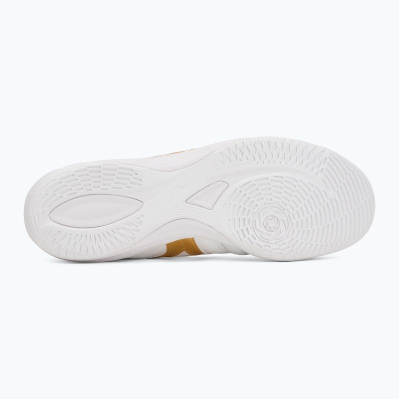 Кросівки футбольні Mizuno Morelia Sala Elite IN white/football gold/galaxy sil 4
