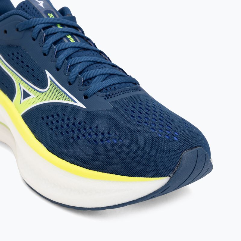 Кросівки для бігу чоловічі Mizuno Wave Inspire 22 estate blue/lightning yellow 7