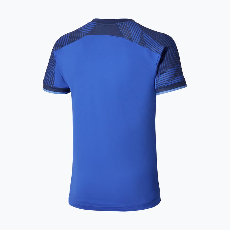 Футболка чоловіча Mizuno Stargazer Shadow Tee dazzling blue 2