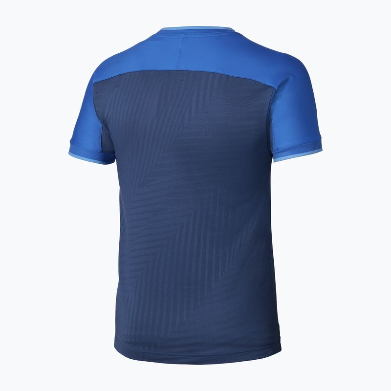 Футболка чоловіча Mizuno Stargazer Shadow Graphic Tee estate blue 2