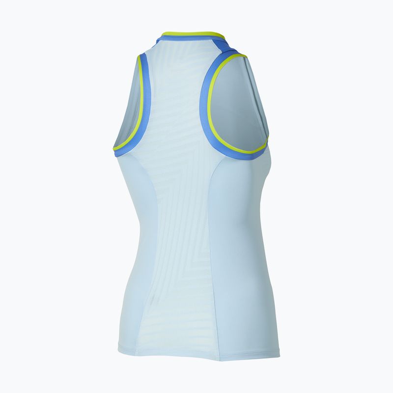 Футболка тенісна жіноча Mizuno Stargazer Tank Top ice water 2
