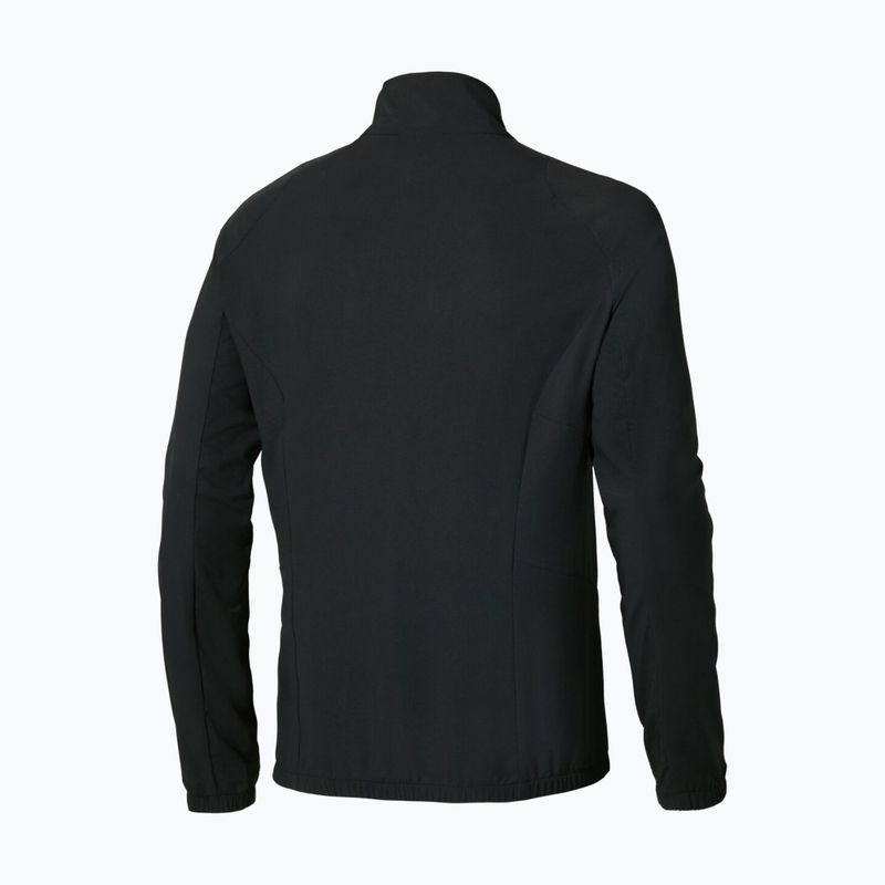 Куртка тенісна чоловіча Mizuno Frontier Shadow black 2