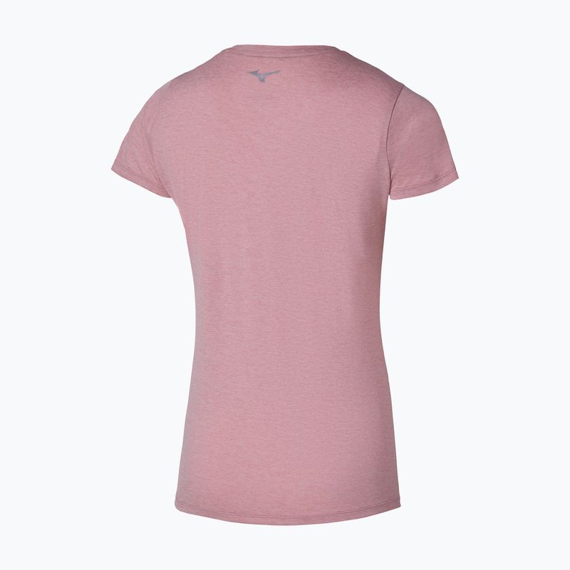 Футболка для бігу жіноча Mizuno Core Tee rose elegance 2