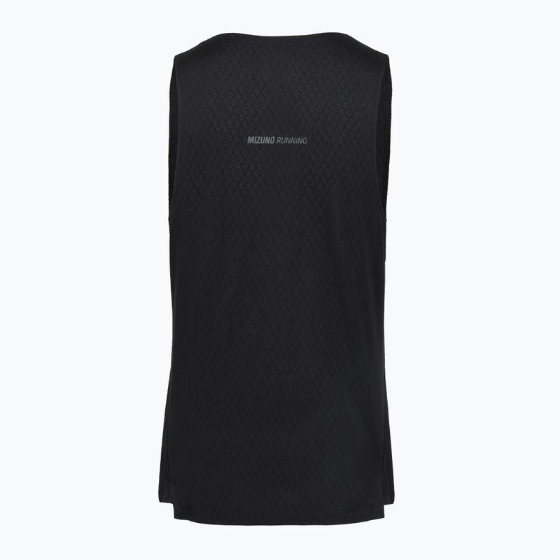 Футболка для бігу чоловіча Mizuno Tech Light Tank black 2