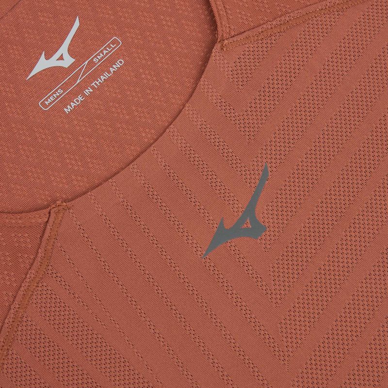 Футболка для бігу чоловіча Mizuno Tech Light Tank copper brown 3