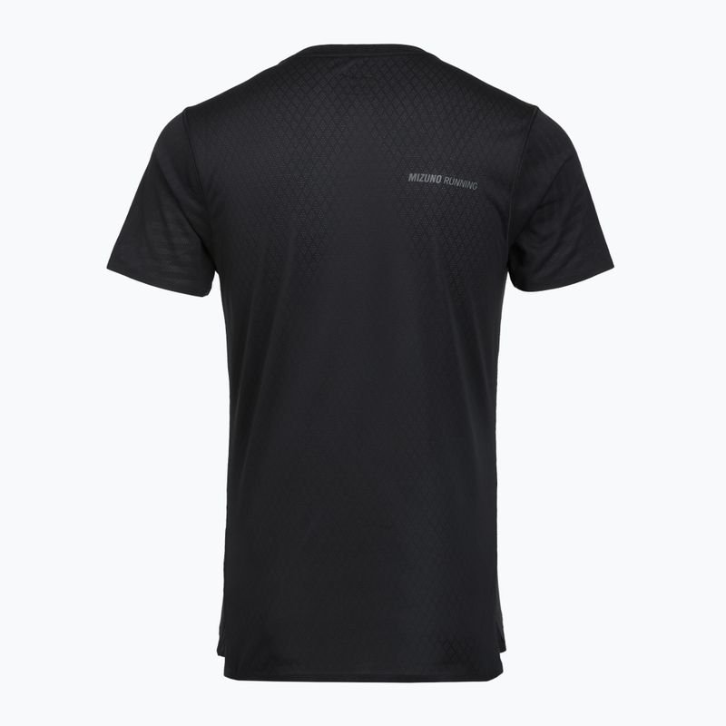 Футболка для бігу чоловіча Mizuno Tech Light Tee black 2