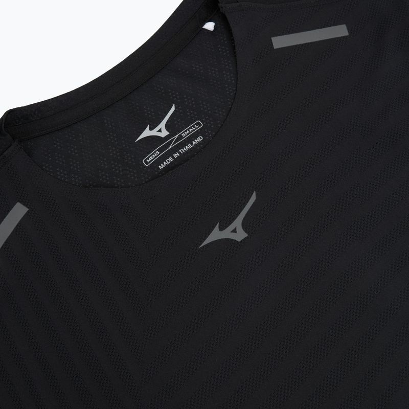 Футболка для бігу чоловіча Mizuno Tech Light Tee black 3