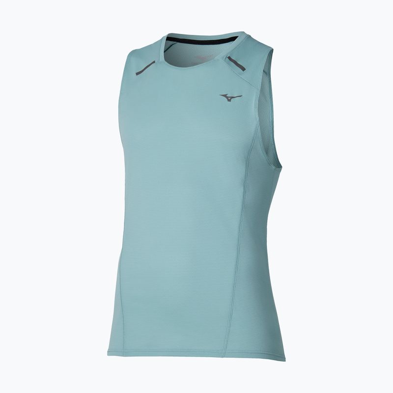 Футболка для бігу чоловіча Mizuno Active DryAeroFlow Tank Top aquifer 2