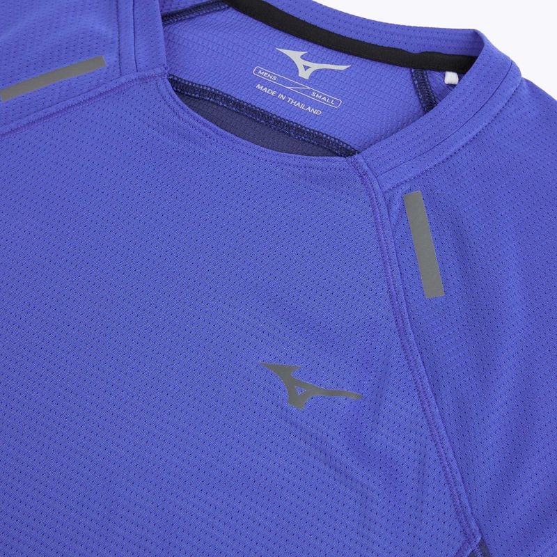 Футболка для бігу чоловіча Mizuno Active DryAeroFlow Tee dazzling blue 3