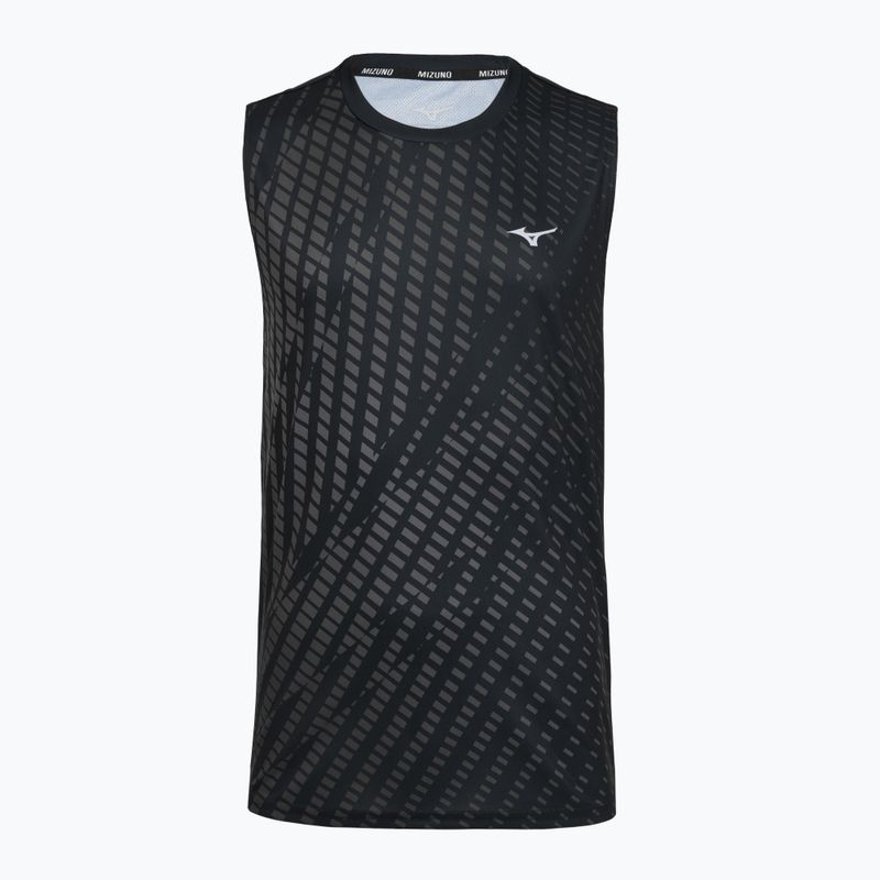 Футболка для бігу чоловіча Mizuno Core Graphic Sleeveless black/gray
