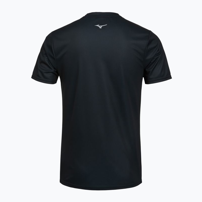 Футболка для бігу чоловіча Mizuno Core Graphic Tee black 2
