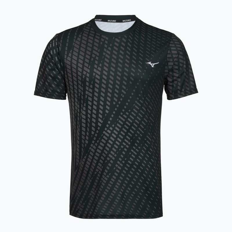 Футболка для бігу чоловіча Mizuno Core Graphic Tee black/gray