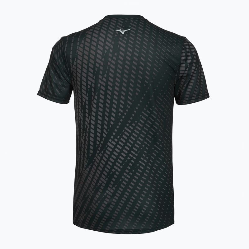 Футболка для бігу чоловіча Mizuno Core Graphic Tee black/gray 2