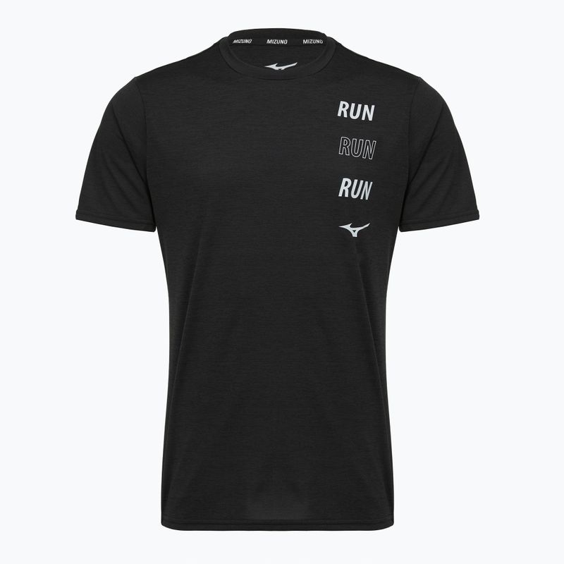 Футболка для бігу чоловіча Mizuno Core Run Short Sleeve Tee black