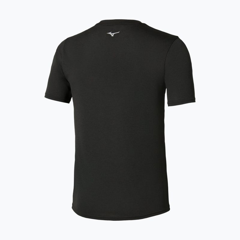 Футболка для бігу чоловіча Mizuno Core Run Short Sleeve Tee black 2