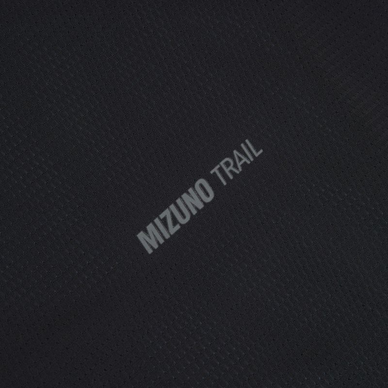Футболка для бігу чоловіча Mizuno Trail Graphic Tee black 3