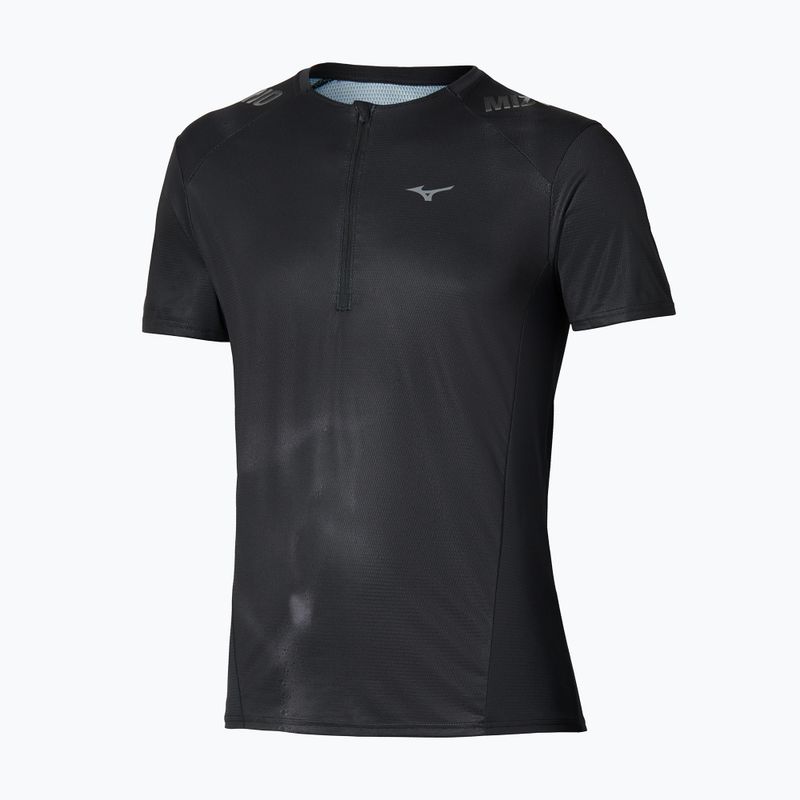 Футболка для бігу чоловіча Mizuno Trail Graphic Tee black