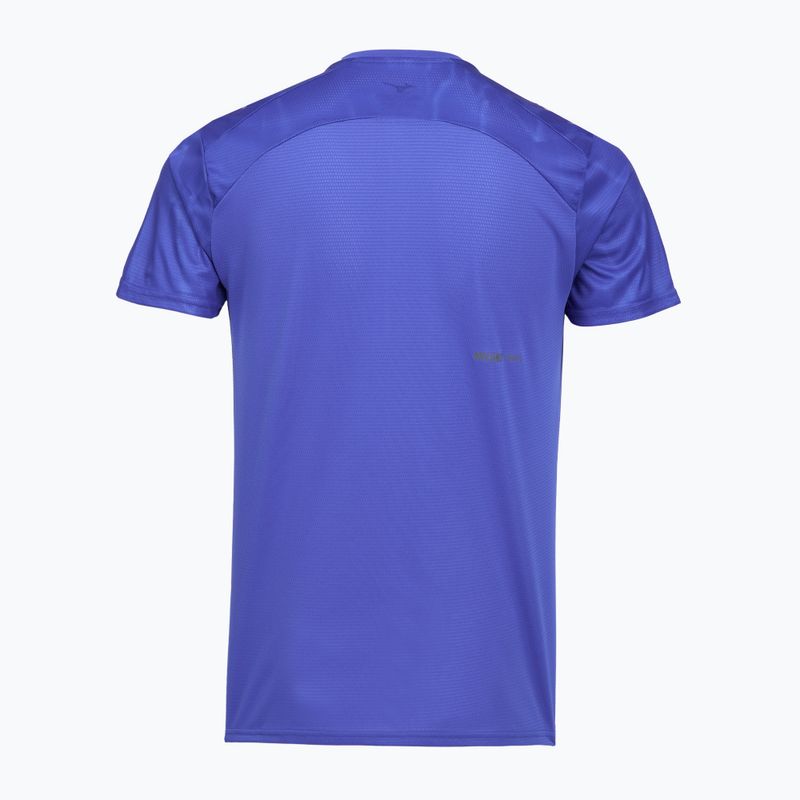 Футболка для бігу чоловіча Mizuno Trail Graphic Tee dazzling blue 2