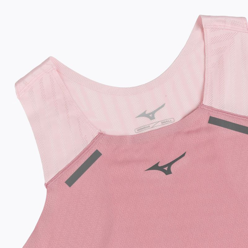 Футболка для бігу жіноча Mizuno Tech Light Singlet rose elegance 3