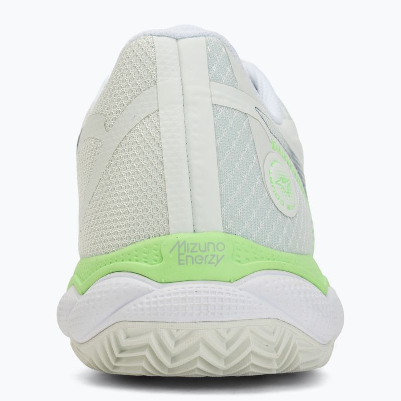 Кросівки для паделю жіночі Mizuno Wave Enforce Court Padel phantom green/white/glowing ap 6
