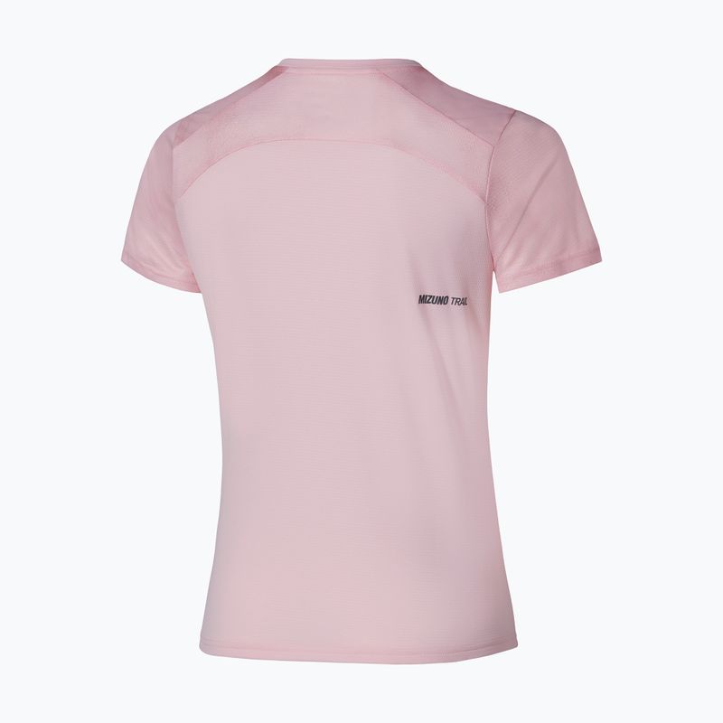 Футболка для бігу жіноча Mizuno Trail Graphic Tee pinkesque 2
